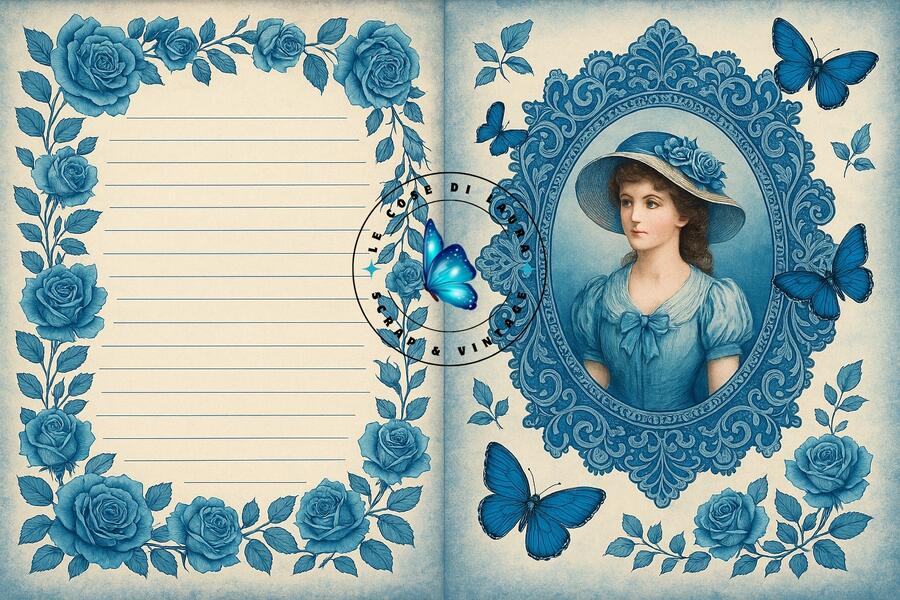 English Rose – Collezione digitale per Junk Journal