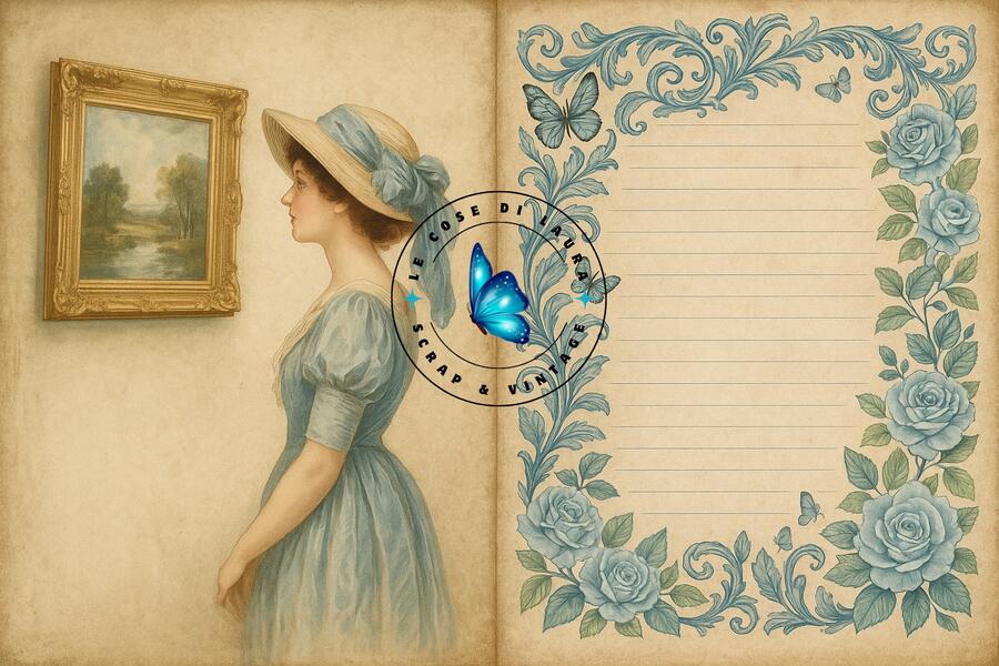 English Rose – Collezione digitale per Junk Journal