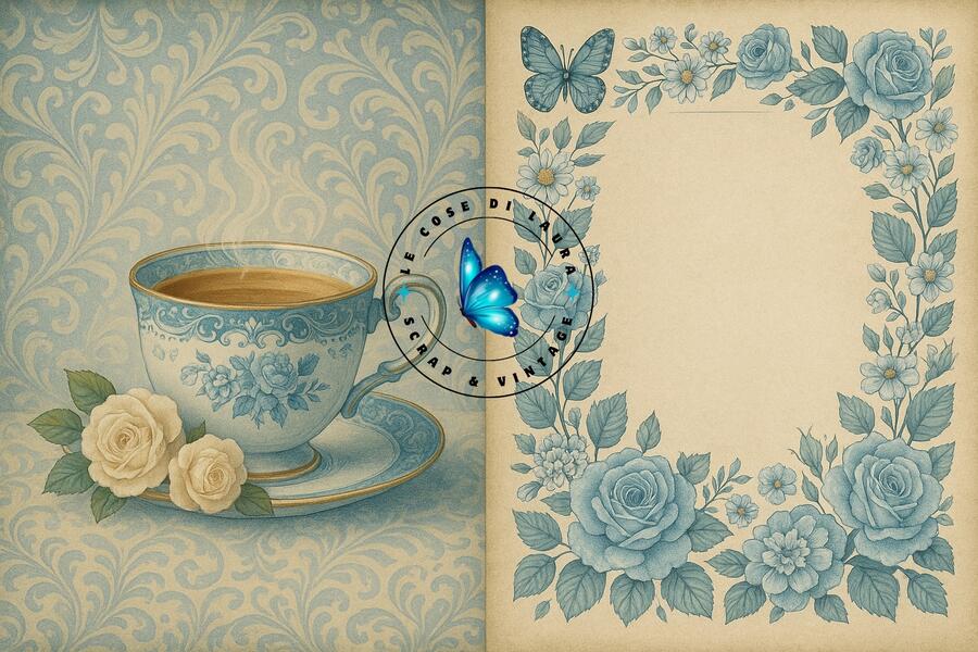 English Rose – Collezione digitale per Junk Journal