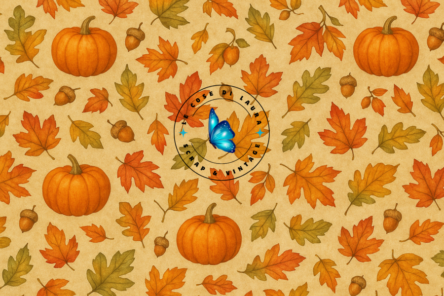 Autumn Dream - Collezione digitale per Junk Journal
