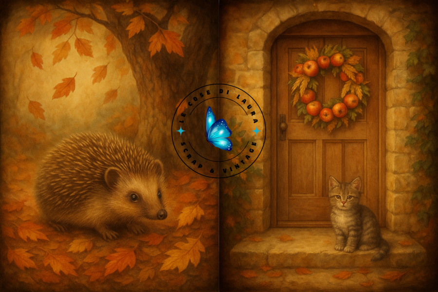 Autumn Dream - Collezione digitale per Junk Journal