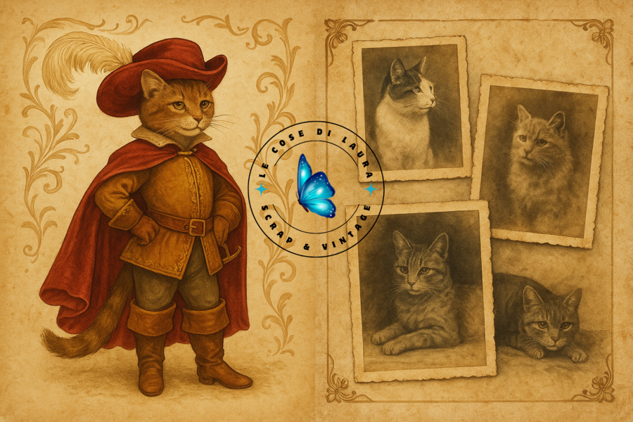 Cats World - Collezione digitale per Junk Journal