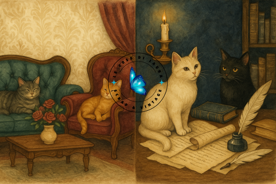 Cats World - Collezione digitale per Junk Journal