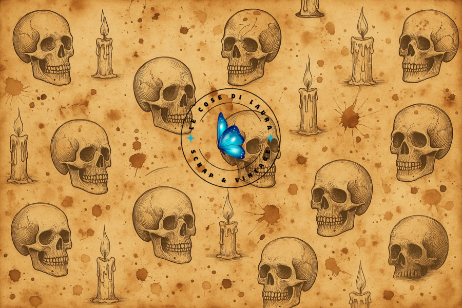 Halloween Night - Collezione digitale per Junk Journal