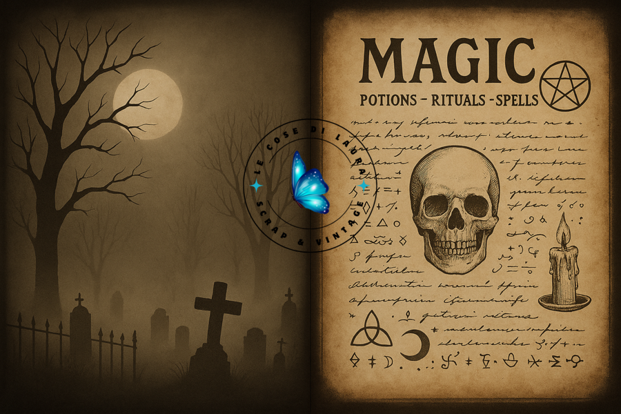 Halloween Night - Collezione digitale per Junk Journal