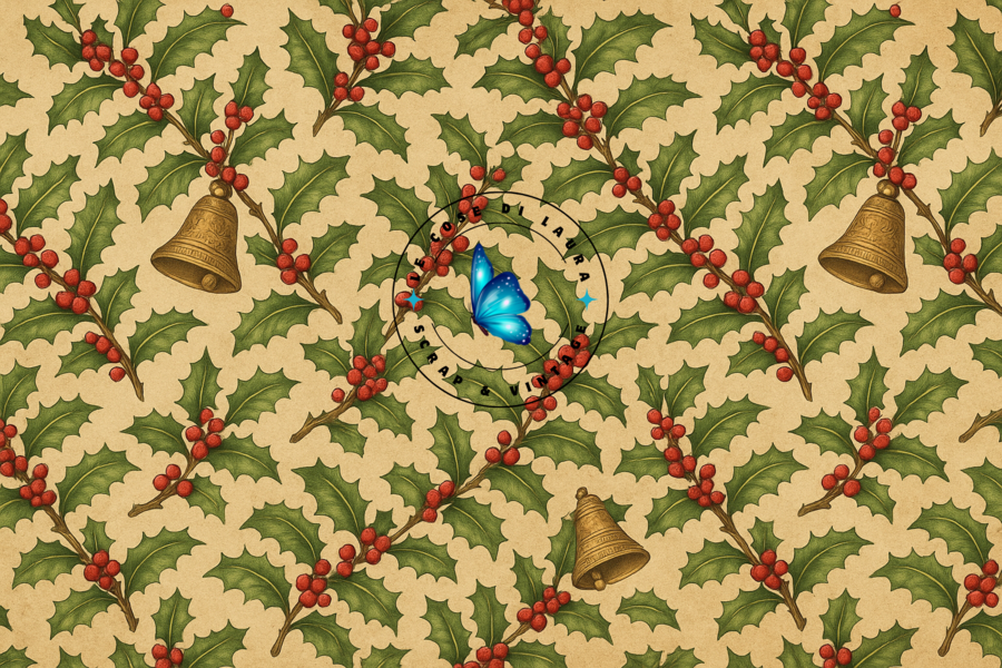 Vintage Christmas - Collezione digitale per Junk Journal