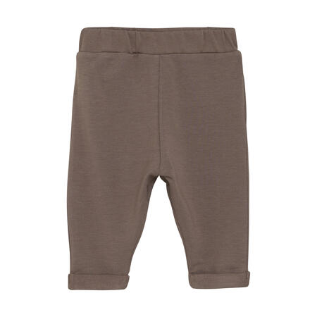 Pantaloni sweat in Bamboo French Terry, colore Coffee Quartz 