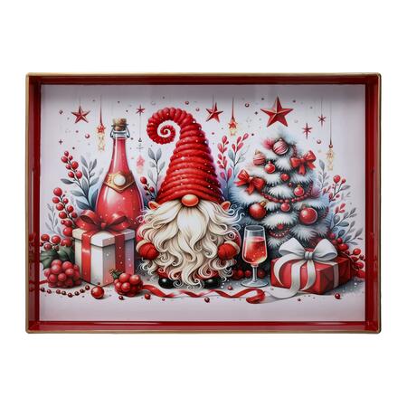 Tognana - Natale 2025 - Vassoio Rettangolare Gnomo