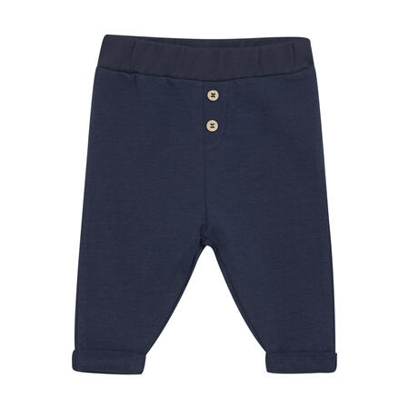 Pantaloni sweat in Bamboo French Terry, colore Navy Blazer 