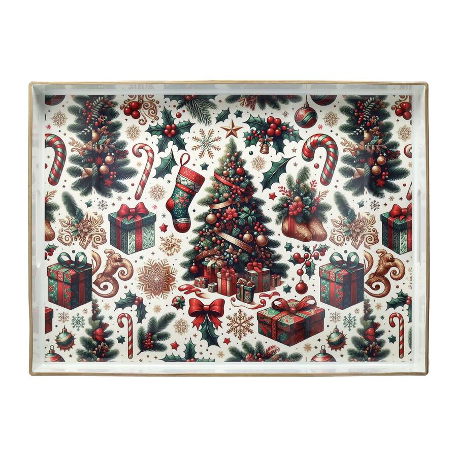 Tognana - Natale 2025 - Vassoio Rettangolare Alberi