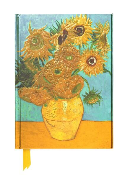Notebook A5 con chiusura magnetica – Vincent van Gogh: Sunflowers 