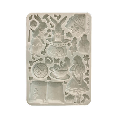 Stampo in silicone A5 Alice in Christmas