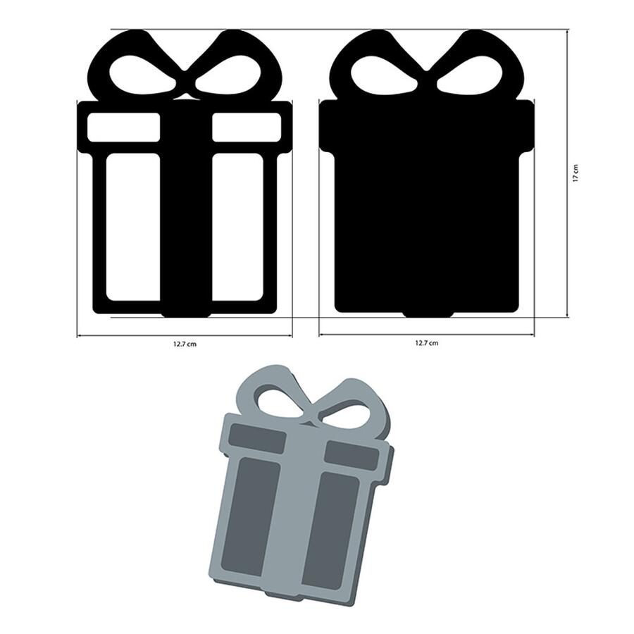 Crafty Shapes Candy Christmas regalo
