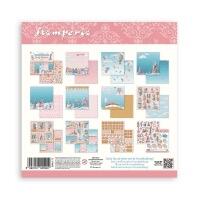 Blocco 22 fogli 20,3 x 20,3 Single face Candy Christmas