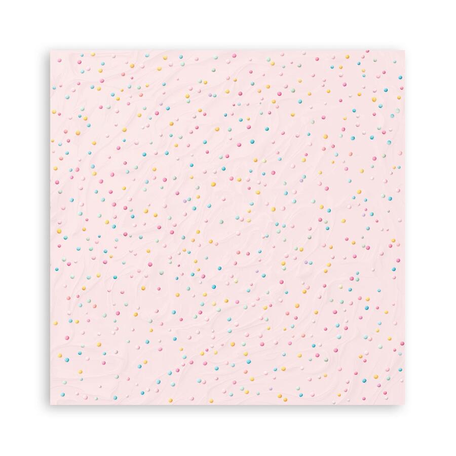 Blocco 22 fogli 30,5 x 30,5 Single face Candy Christmas