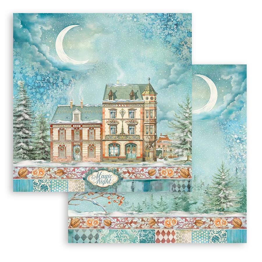 Blocco 10 fogli 20,3 x 20,3 Double Face The Nutcracker