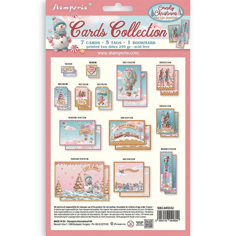 Cards Collection - Candy Christmas