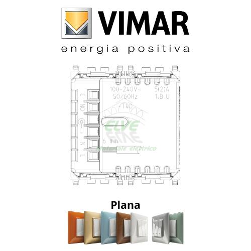 VIMAR - 02973.B Termostato rotella connesso IoT 2 moduli bianco