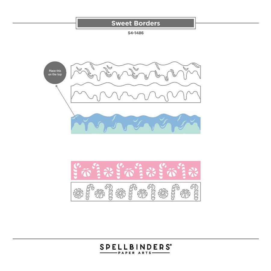 Cutting Dies Sweet borders