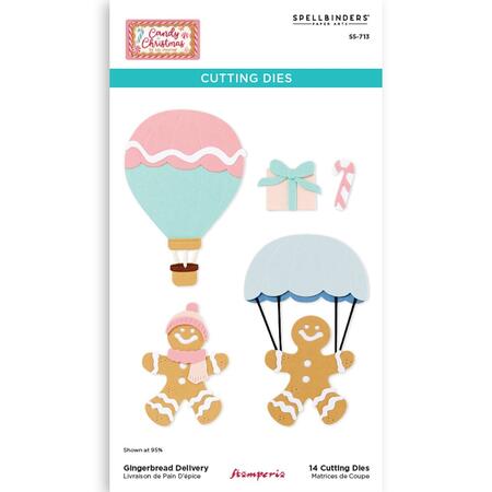Cutting Dies Gingerbread Delivery
