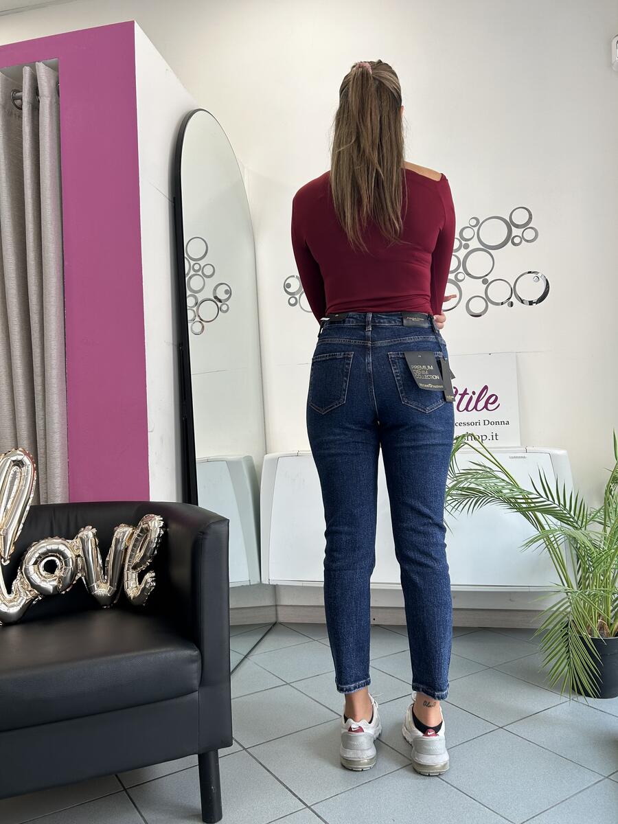 NOVITÀ Maglia manica lunga scollo asimmetrico