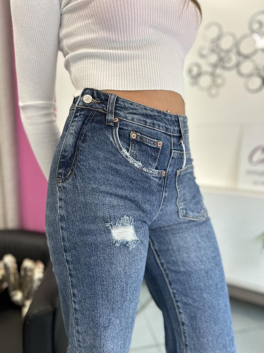 NOVITÀ Jeans straight fit "al contrario"