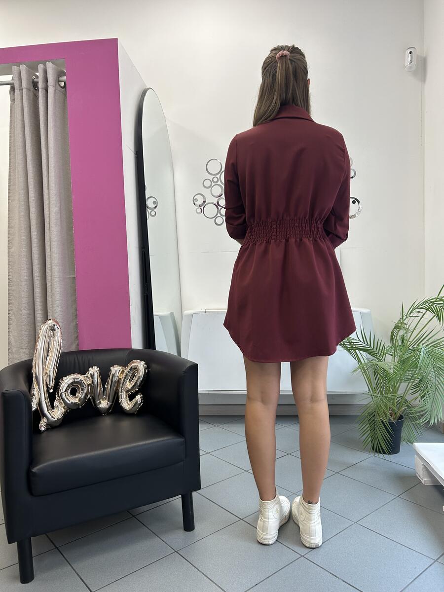 NOVITÀ Abito/maxi camicia in misto viscosa