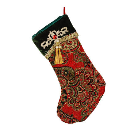 Goodwill - Natale 2025 - Calza Natalizia Ornamentale 48 cm