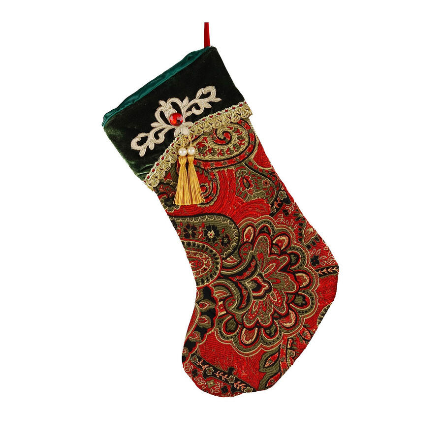Goodwill - Natale 2025 - Calza Natalizia Ornamentale 48 cm