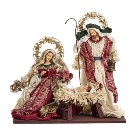 Goodwill - Natale 2025 - Sacra Famiglia su Base 38 cm