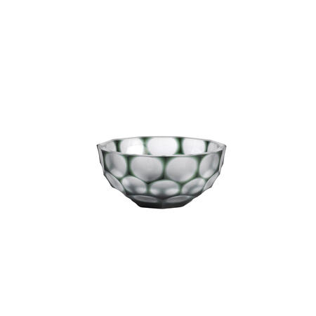 Onlylux - Coppetta “Geode” Verde –  ø 15 cm 