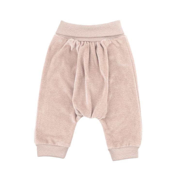 Pantaloni in velluto biologico – Comfort naturale per bambini - Blush pallido