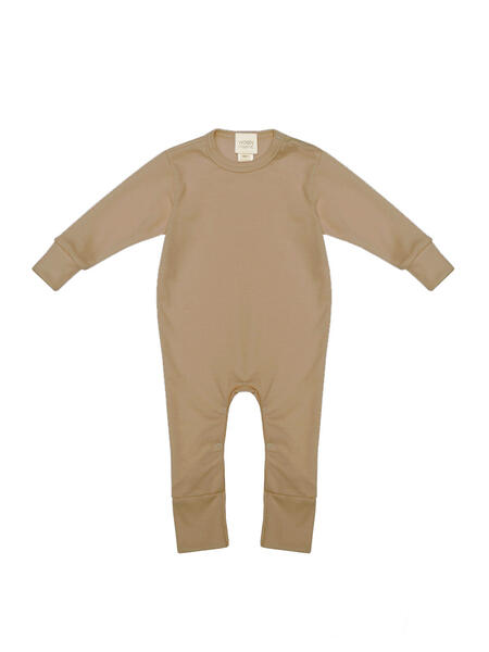 Tutina in Lana Merino e Seta – Pigiamino Naturale per Bambini - STUCCO