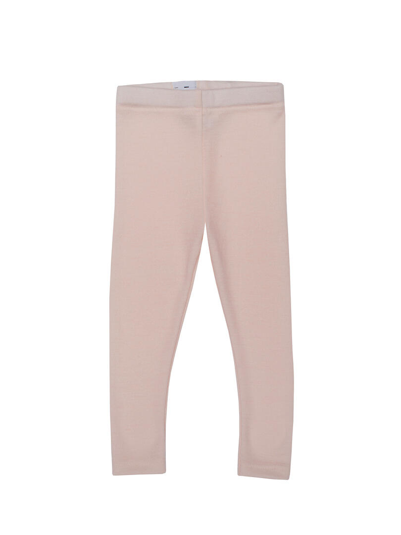 Leggings in Lana Merino e Seta con Elastico Regolabile – Comfort Naturale per Bambini - LIGHT PINK