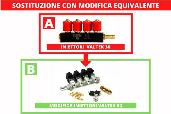 INIETTORE EQUIVALENTE VALTEK 30