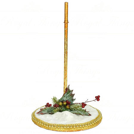 Goodwill - Natale 2025 - Base Innevata Decorativa da Tavolo – Medium – 32 cm – Mark Roberts