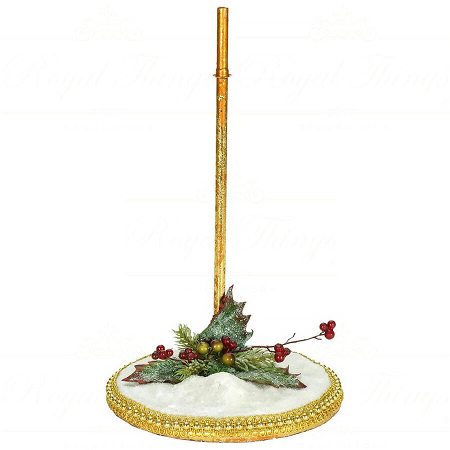 Goodwill - Natale 2025 - Base Innevata Decorativa da Tavolo – Medium – 32 cm – Mark Roberts