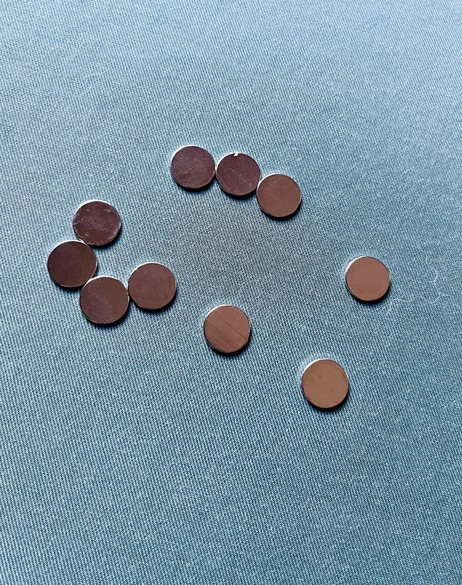 Magneti rotondi 10 x 1 mm 10 pz