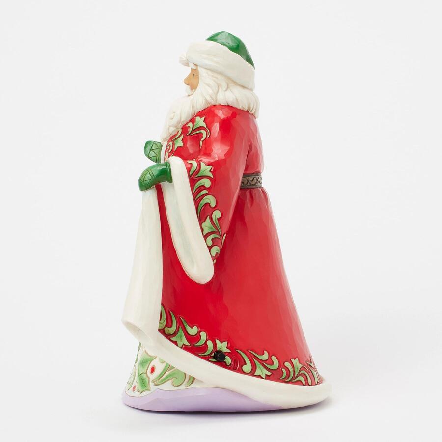 Enesco - Natale 2025 - Scena d’Inverno Musicale – Babbo Natale First Edition - Jim Shore 