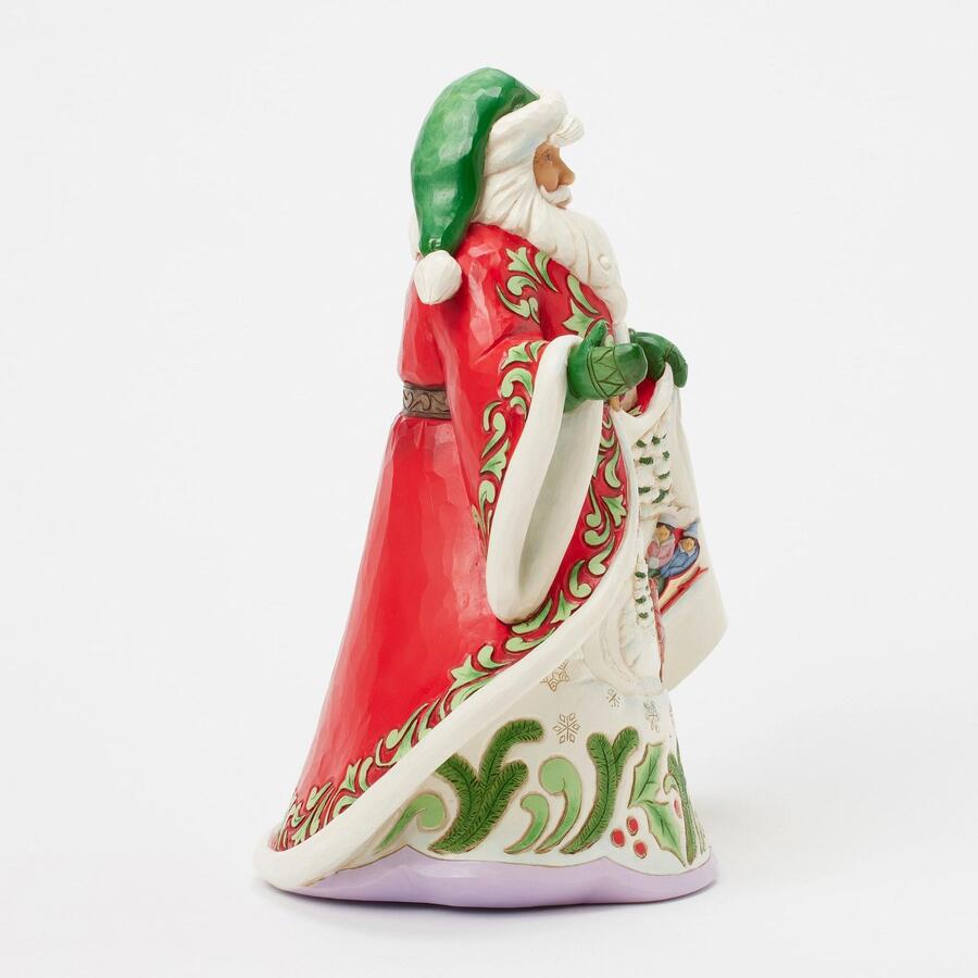 Enesco - Natale 2025 - Scena d’Inverno Musicale – Babbo Natale First Edition - Jim Shore 