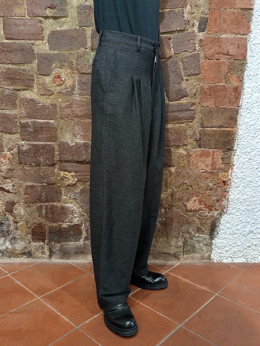 Nostrasantissima - Pantalone largo doppia pences