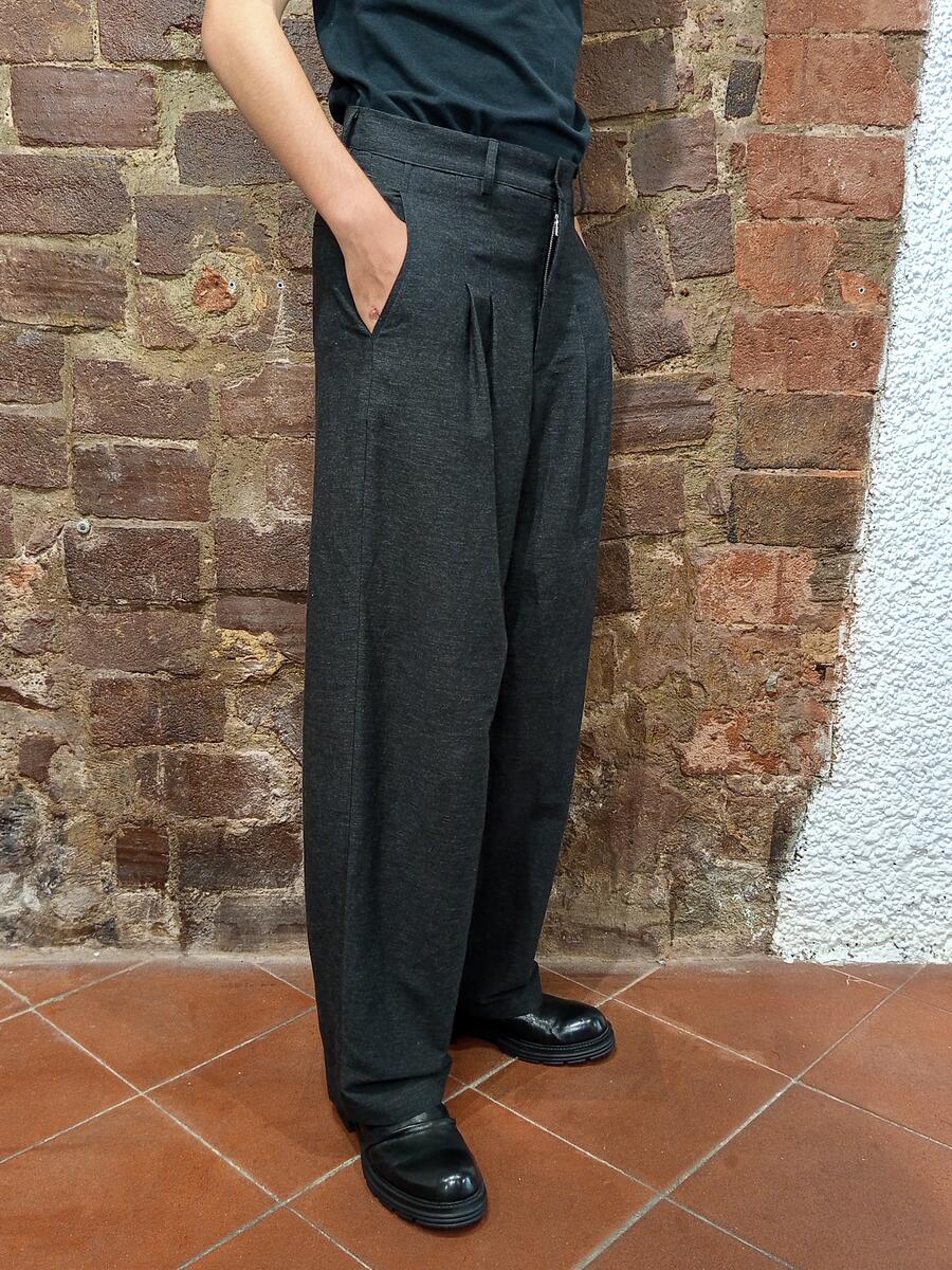 Nostrasantissima - Pantalone largo doppia pences