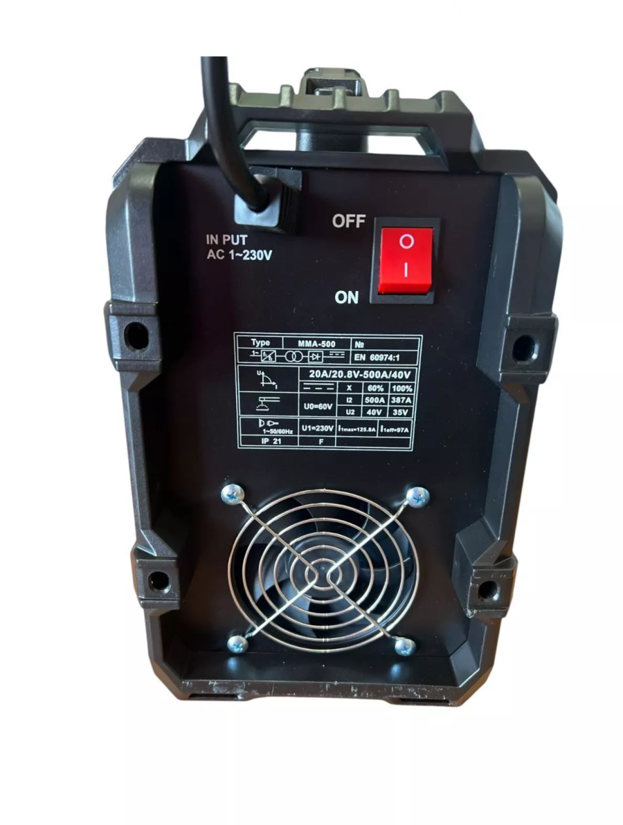 Saldatrice Elettrodo Elettrica Inverter MMA-120 Saldatura 500 Ampere ad arco