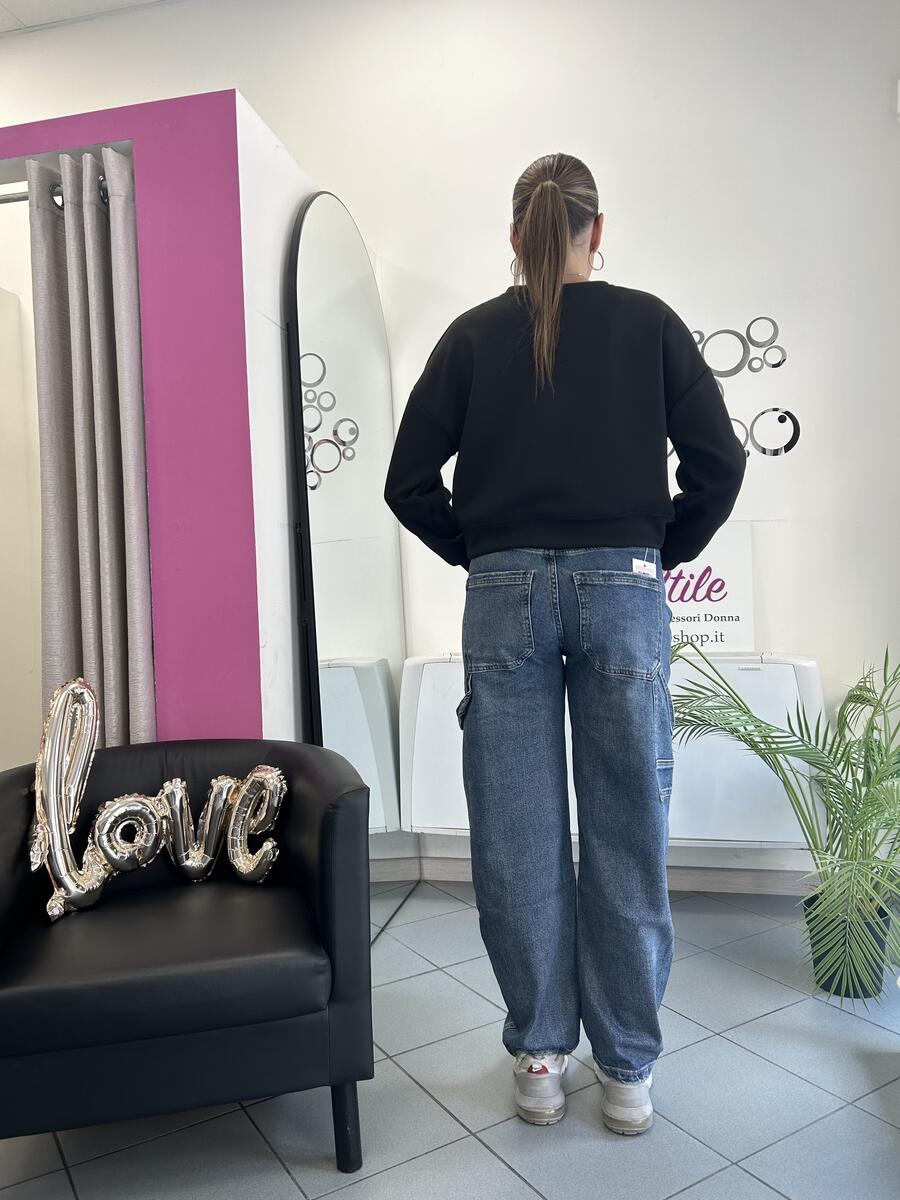 NOVITÀ Felpa basic girocollo