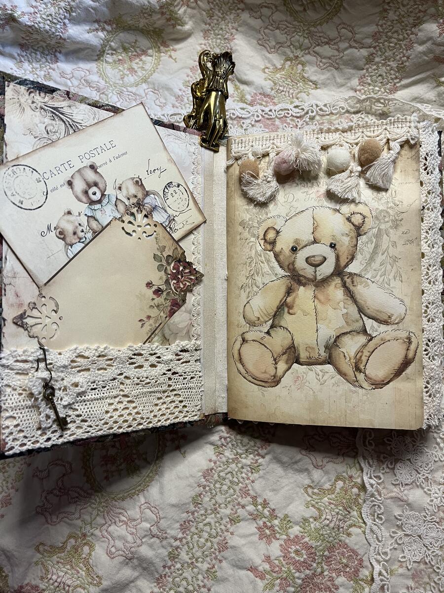Journal Teddy Bear