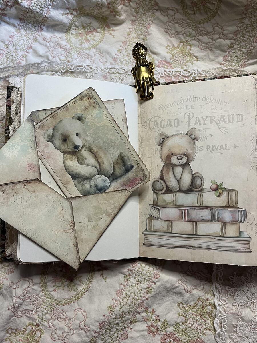 Journal Teddy Bear