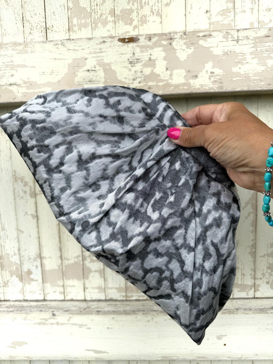 Soft bag maculata grigia 