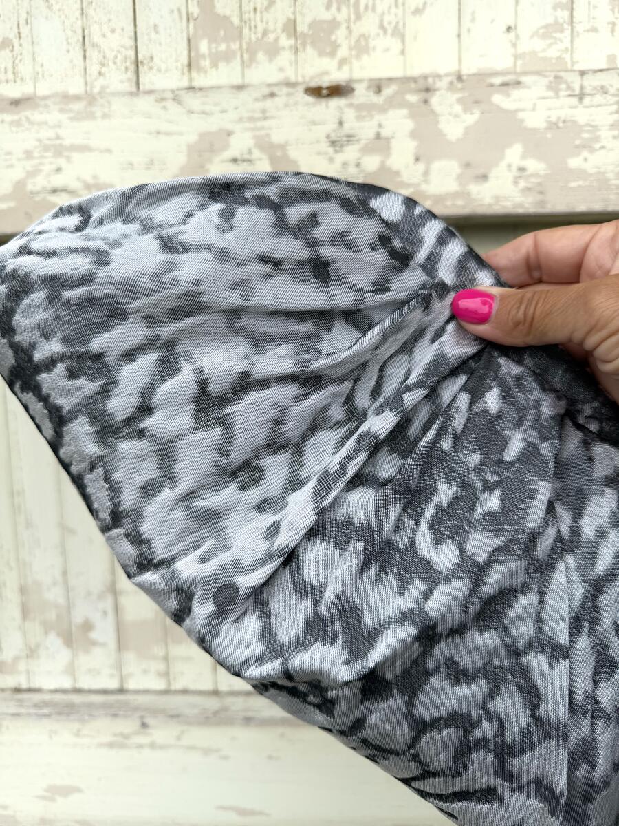 Soft bag maculata grigia 