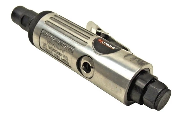 SMERIGLIATRICE AD ARIA COMPRESSA PNEUMATICA DA 1/4 CON 4 CODOLI - 2x6 mm + 2x3mm