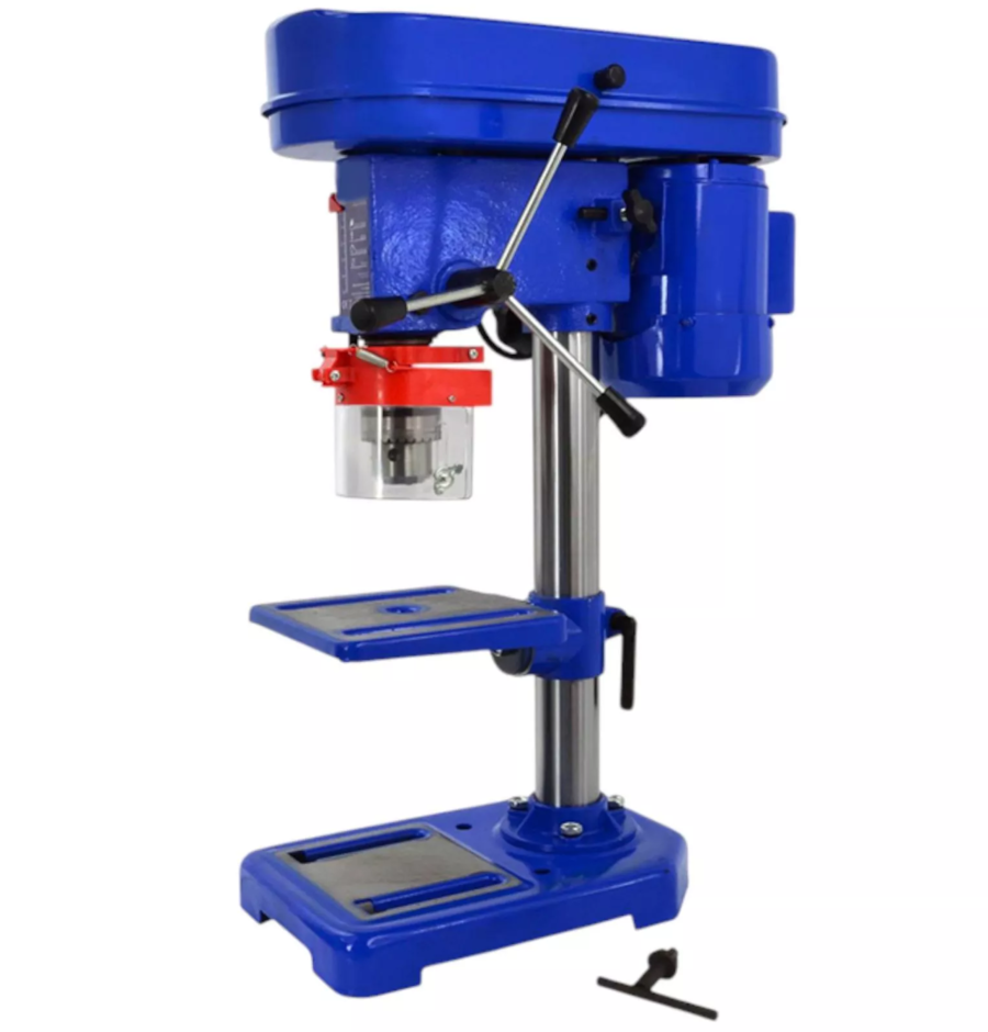 Trapano da banco350W a colonna 580-2650RPM MLR-BD013 mandrino a cremagliera 13mm